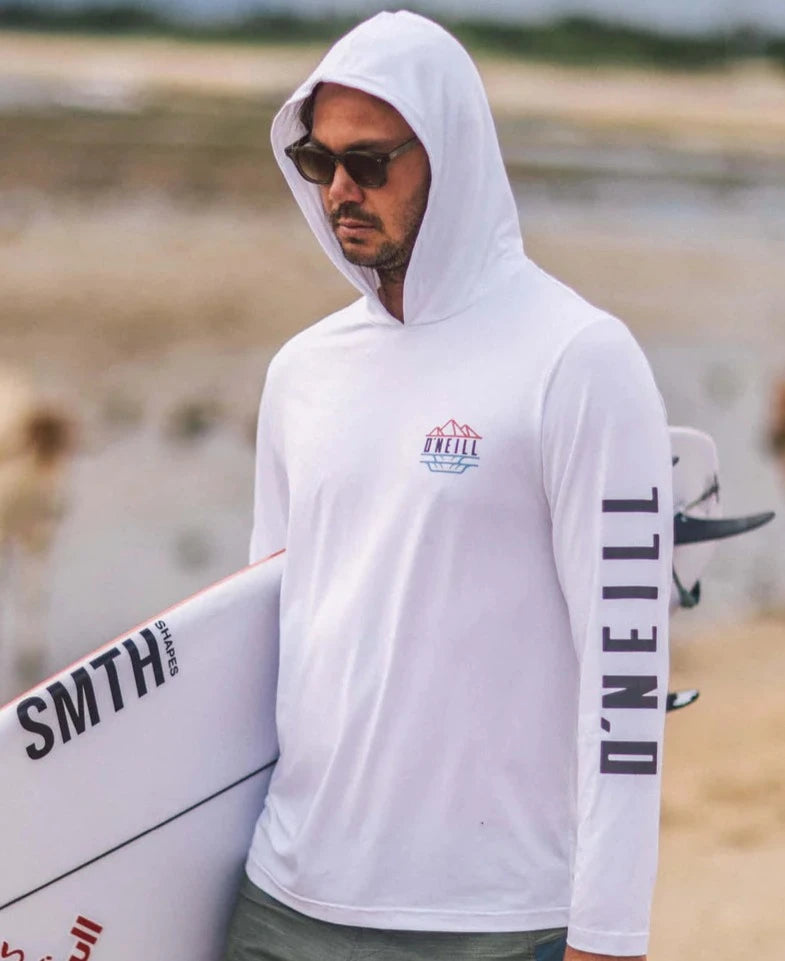 O'Neill Surf Company UPF Sun Shirt - Men's M Dark Grey Melee