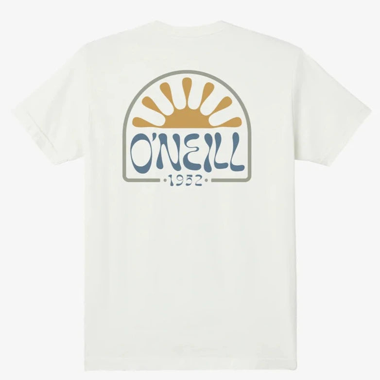 O'Neill Huckleberry Men's Tee Shirt - Natural – SURF WORLD SURF SHOP