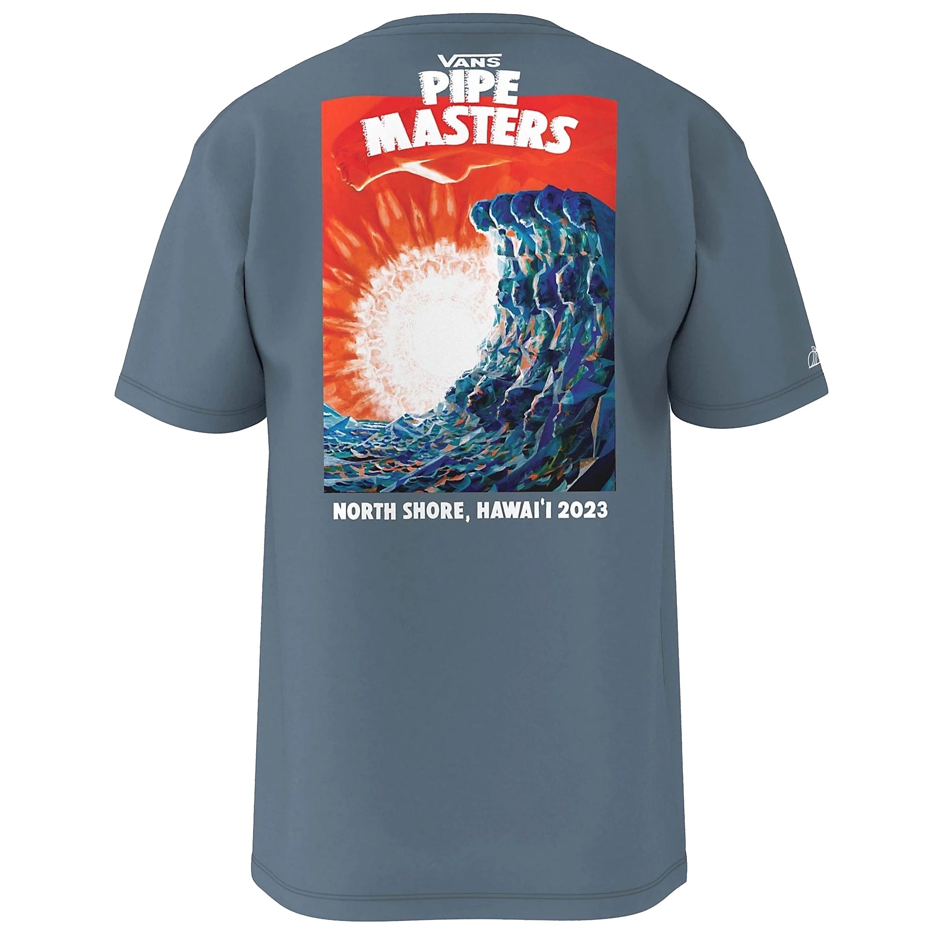 WORLD - Pipe SURF 2023 Poster SURF Masters Tee-Shirt Blue VANS Mirage SHOP –
