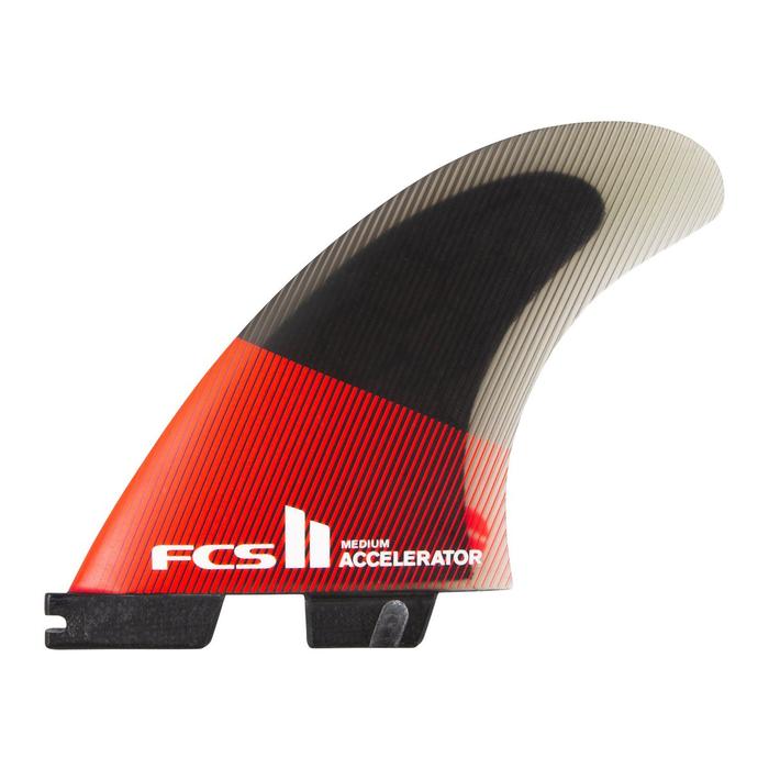 FCS II Accelerator PC Red Tri Set Fins