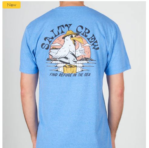 Salt Water Fishing Sea Sport And Game Fishing Men's T-shirt Back