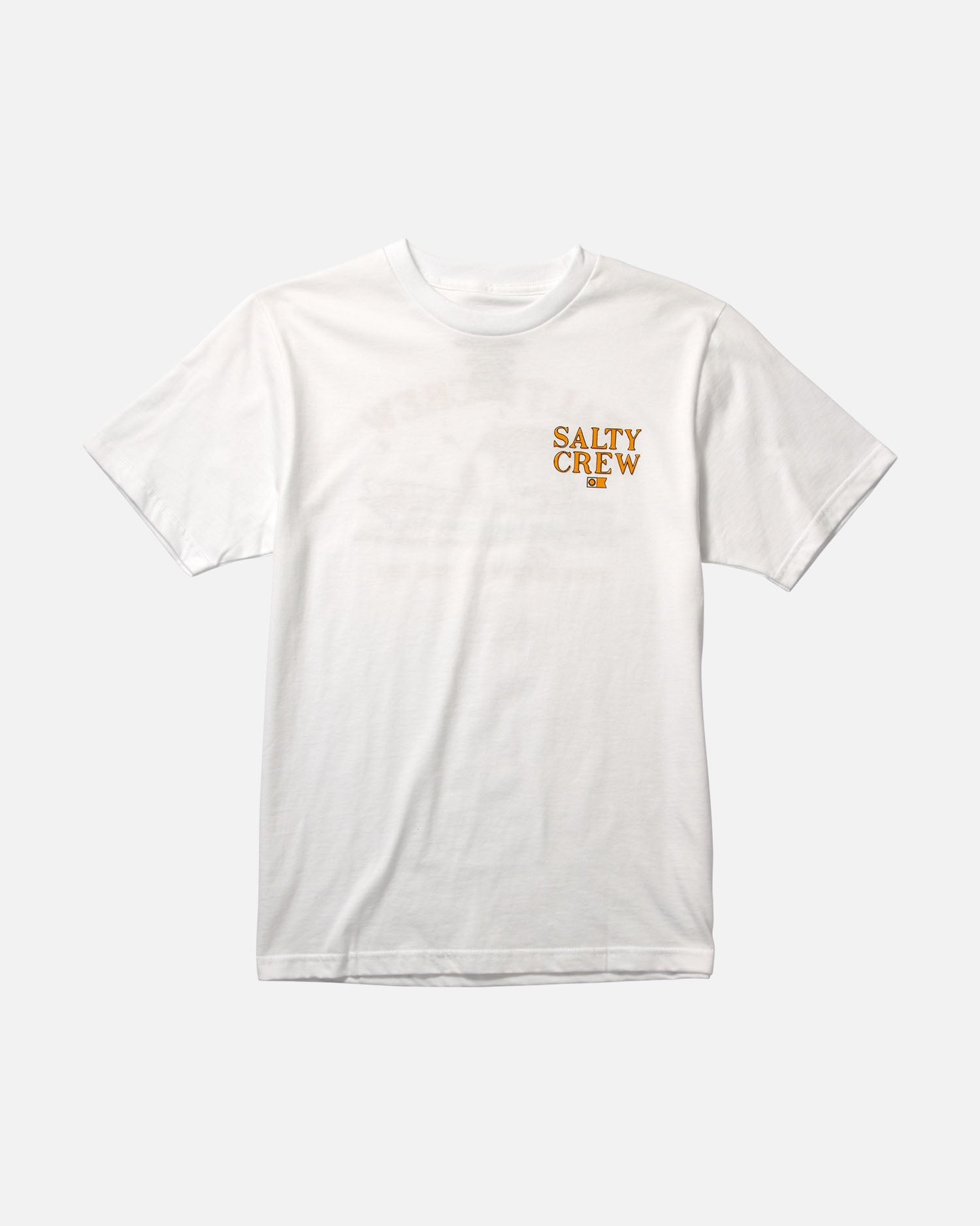 Salty Crew Fish On Boys S/s Tee - White Boys T Shirt