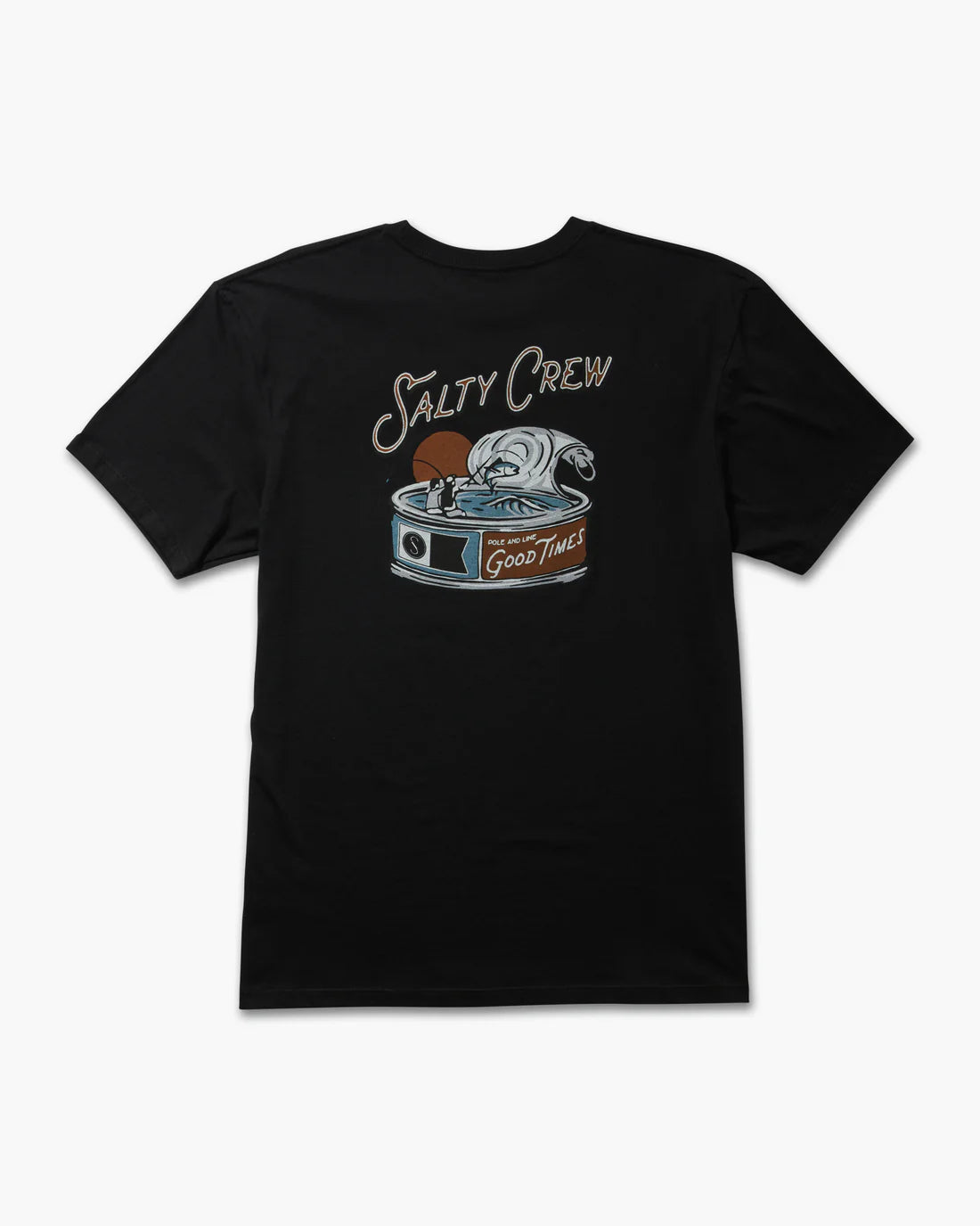 Salty Crew Tuna Can Boys S/s Tee - Black Boys T Shirt