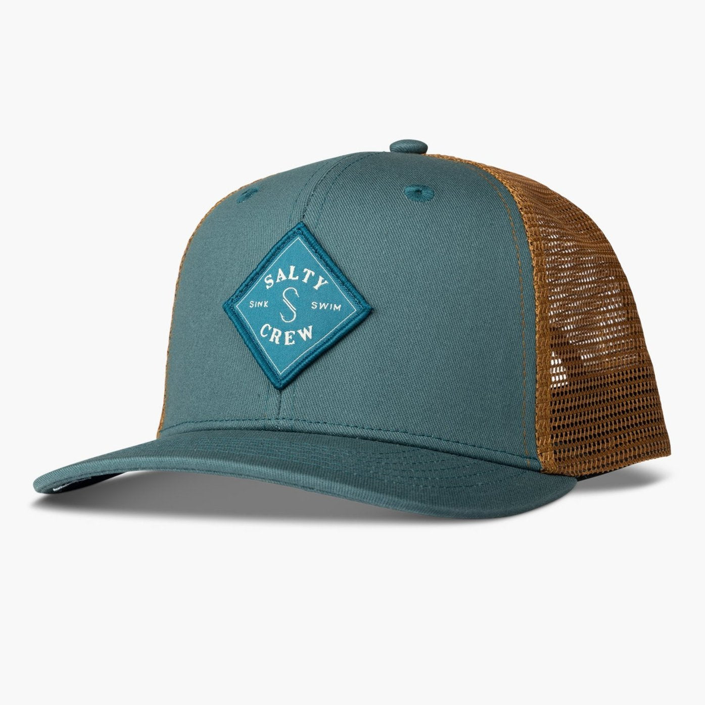 Salty Crew Boys Sealine Retro Trucker Boys Hat Albacore