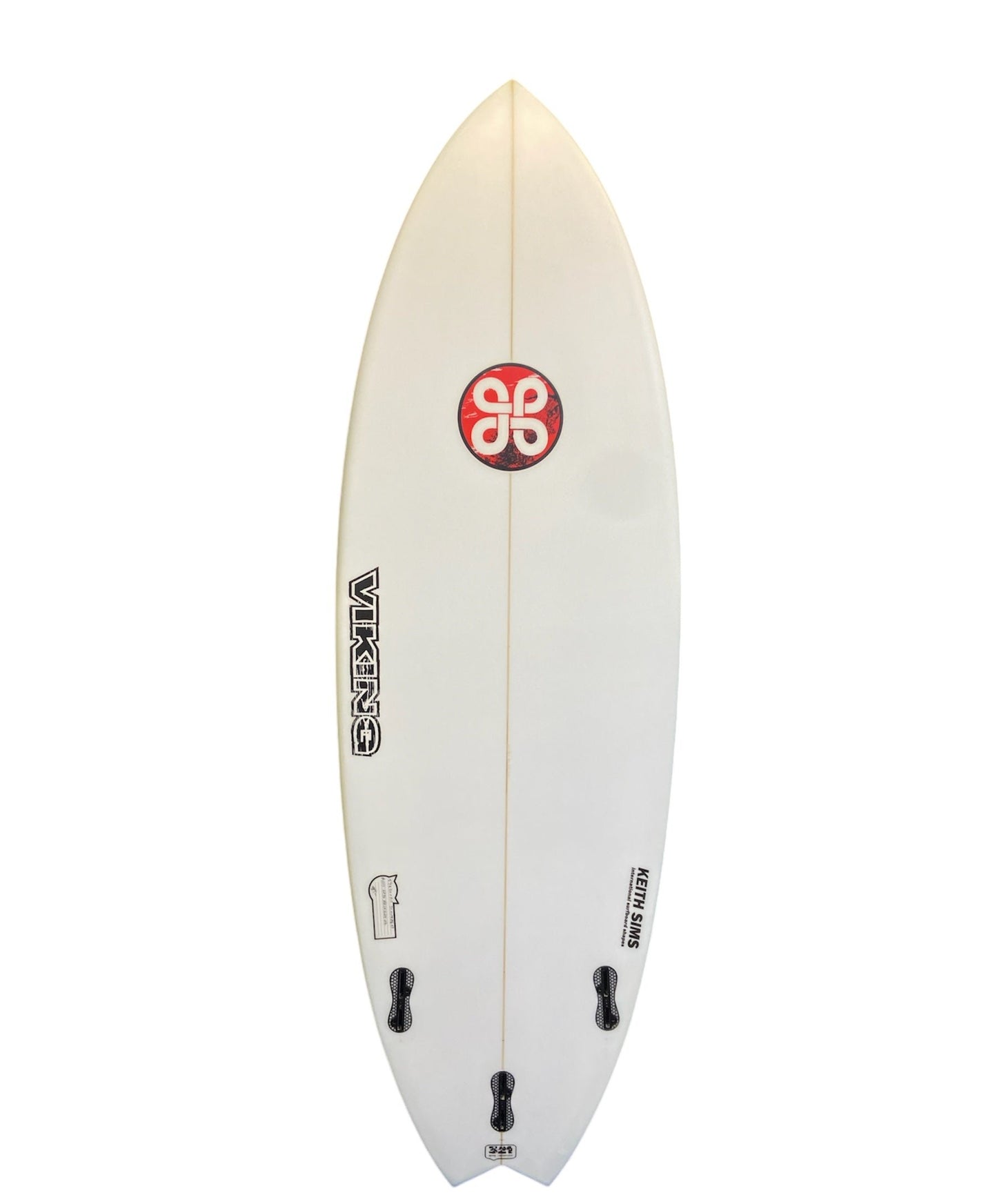 Viking Surfboards PG13 Swallow 5'7 x 20 x 31L Epoxy Surfboard Surfboard