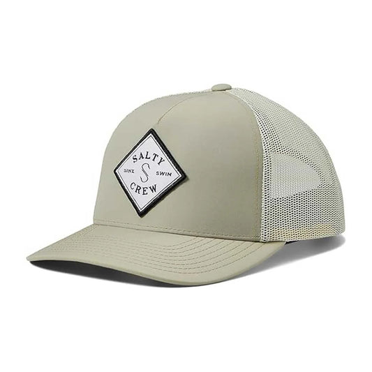 Salty Crew Sealine Retro Trucker Hat - Tan Hats