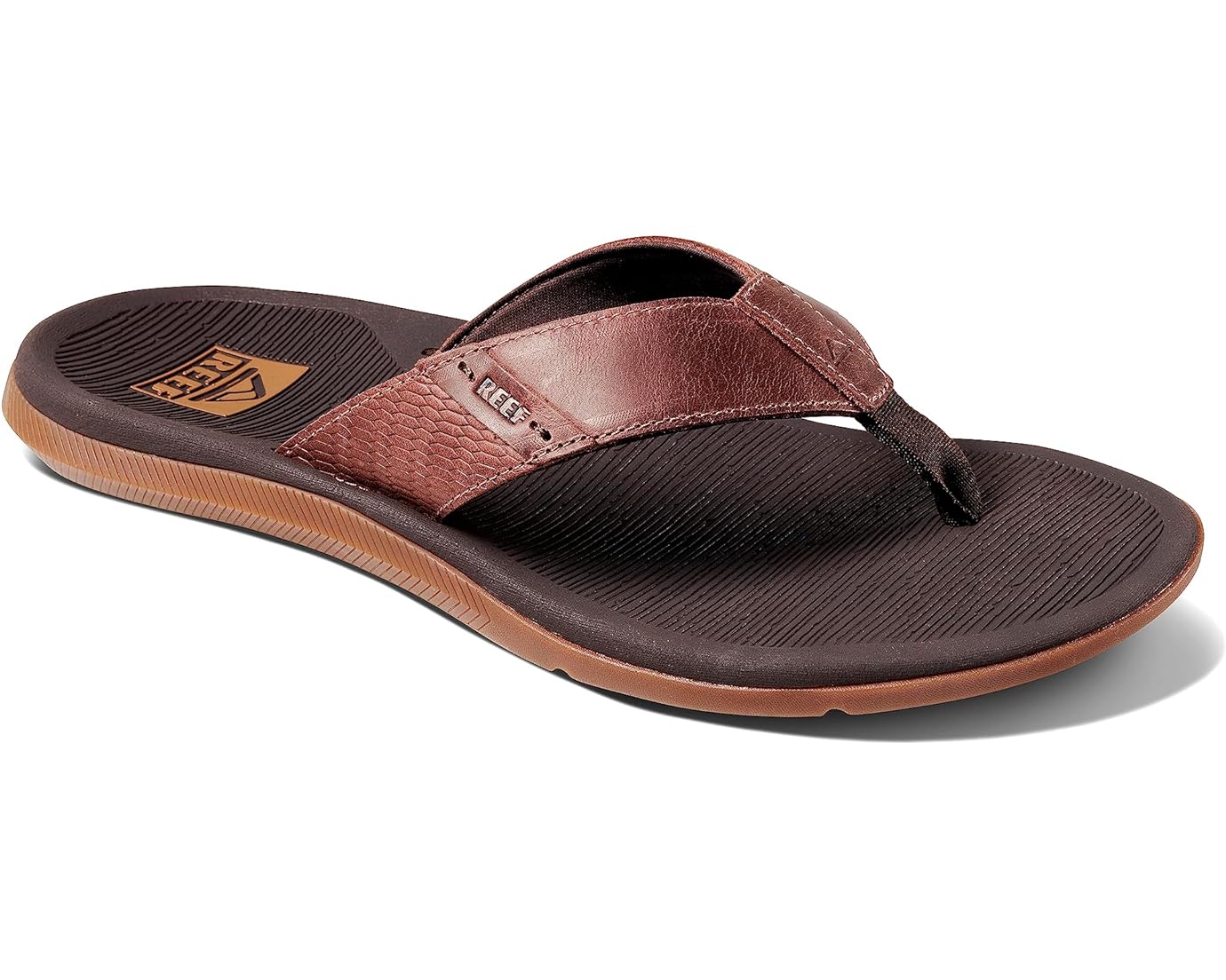 Leather on sale upper sandals