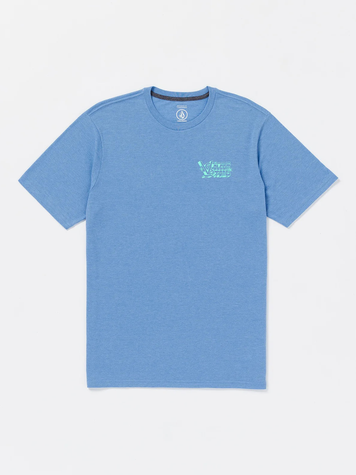 Volcom Whoops Short Sleeve Tee - Blue Heather Mens T Shirt