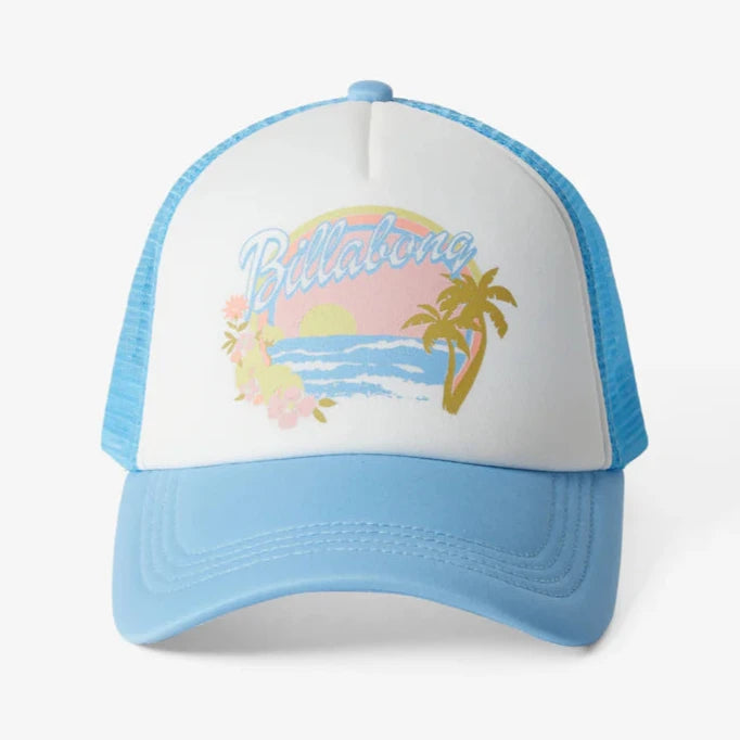 Billabong Across Waves Trucker Hat - Blue Hats