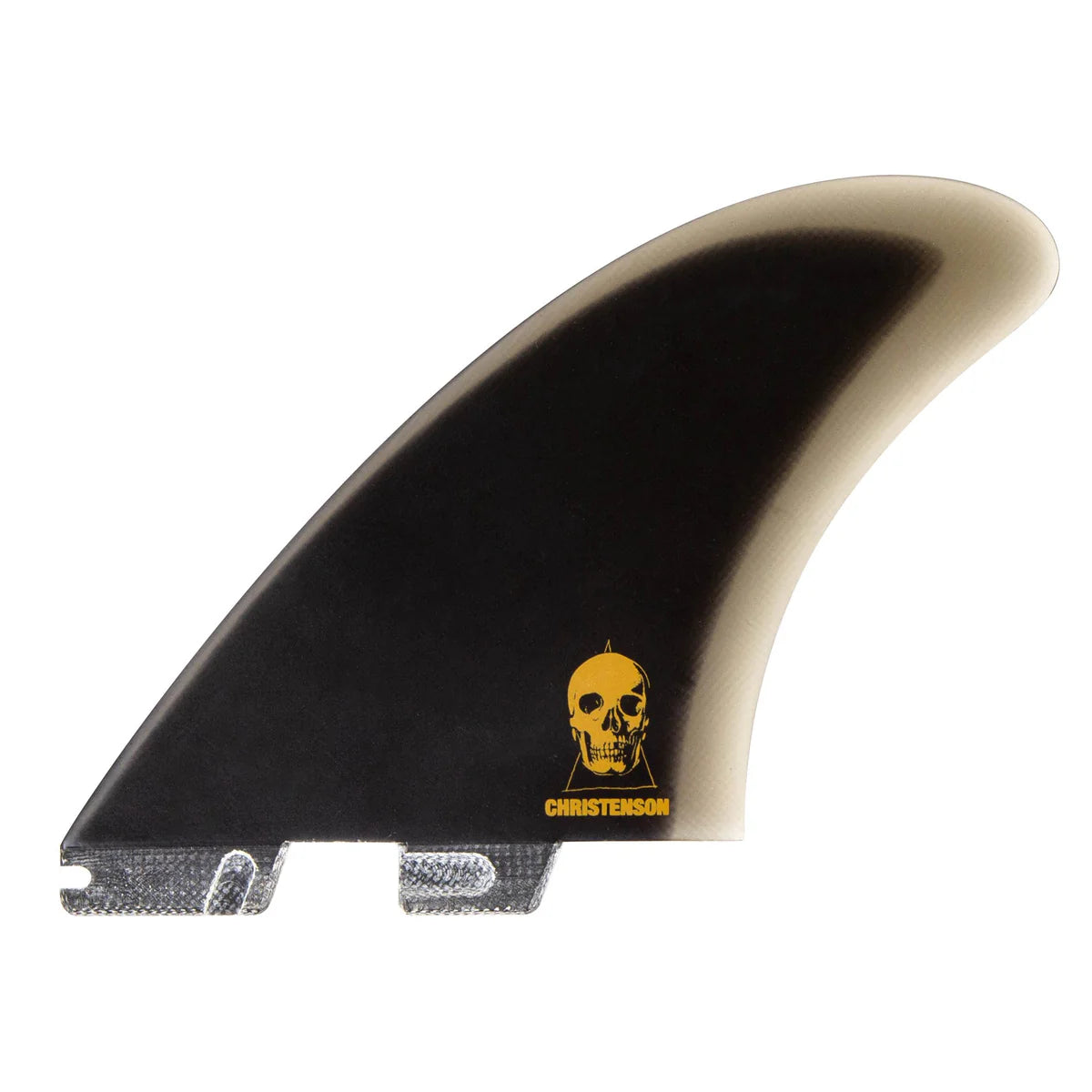 FCS II Christenson Twin Fins PG Glass - Black Fins