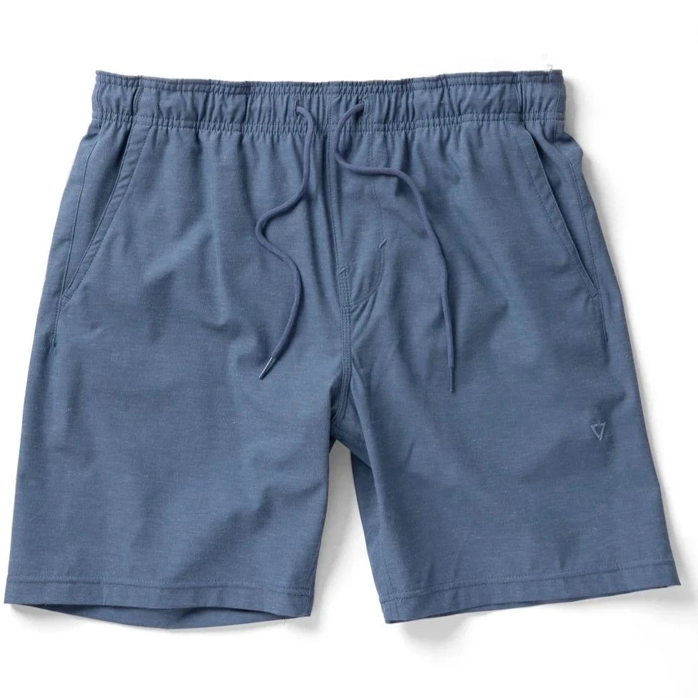 Vissla Hemp No See Em's ECO Elastic Shorts 18.5" - Tidal Blue Mens Shorts