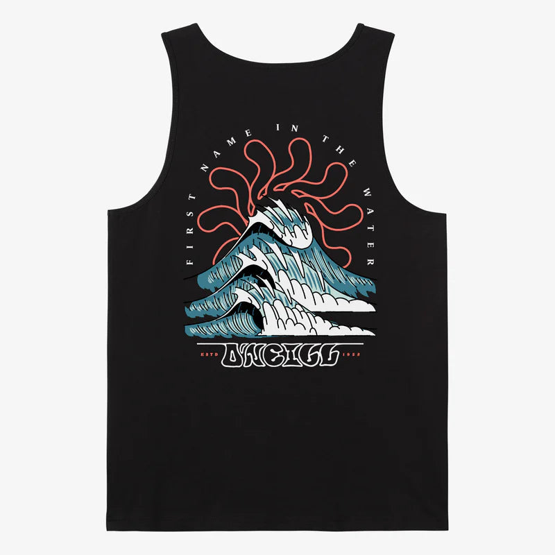 Oneill Windswell Tank Top - Black Mens Tank