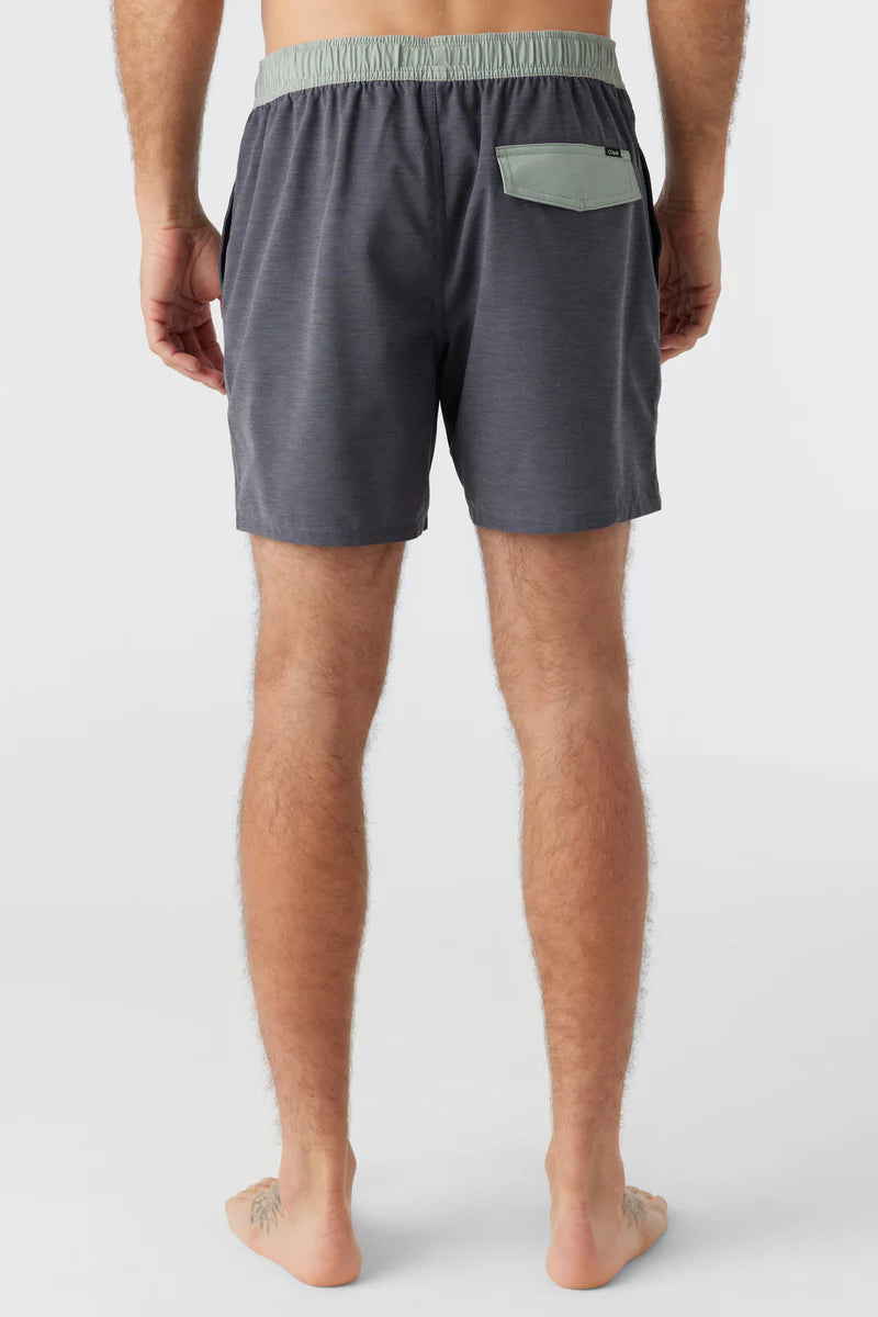 O'Neill OG Solid Volley Shorts 16" -Graphite Mens Boardshorts