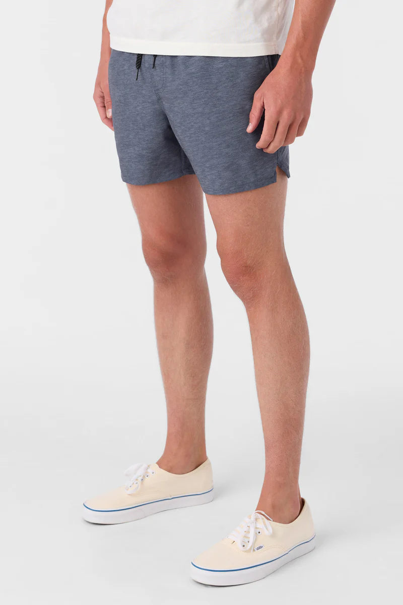 O'Neill Perform Light Lined Elastic Waist Shorts - Heather Graphite Mens Boardshorts