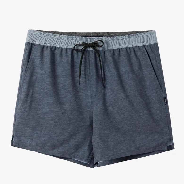 O'Neill Perform Light Lined Elastic Waist Shorts - Heather Graphite Mens Boardshorts