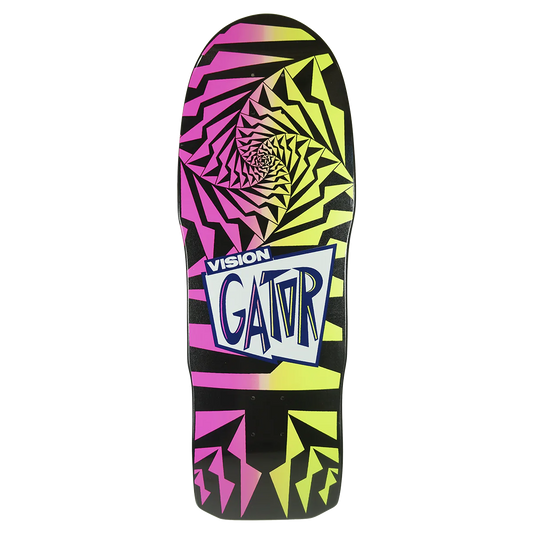 Vision Gator II Modern Concave Deck - 10.25"x30.5" Complete Skateboard