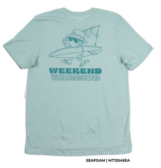 Flomotion Weekend Warrior Tee Shirt - Seafoam Mens T Shirt