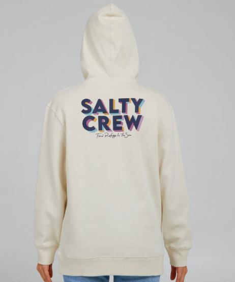 Salty Crew Jolly Hoodie - Bone Womens Top