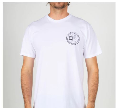 Salty Crew Legends Premium SS Tee - White Mens T Shirt