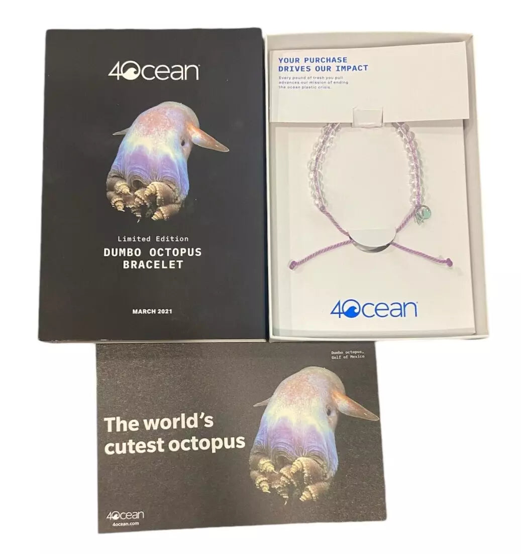 4Ocean Limited Box Set Dumbo Octopus Beaded Bracelet - Light Purple Jewelry