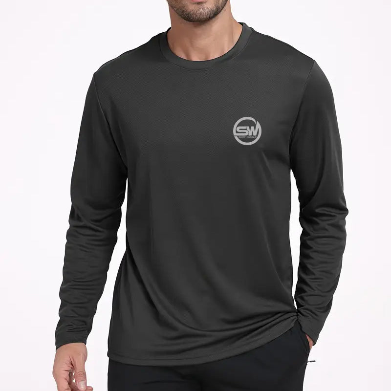 Surf World Long-sleeved mesh UV Shirt - Rashguard Sun Protection