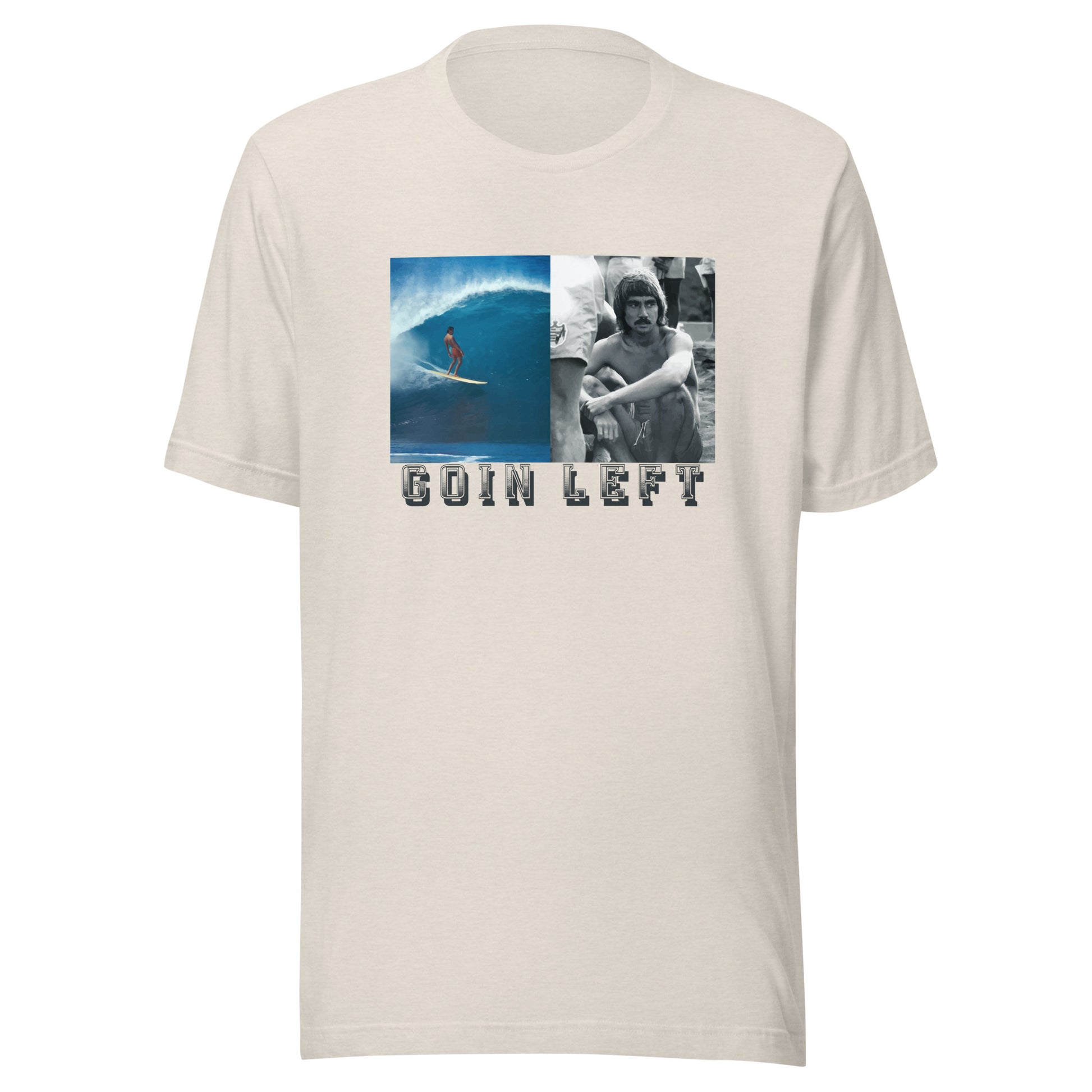 Goin Left Gerry Shirt Pipeline Unisex t-shirt Mens T Shirt Heather Dust