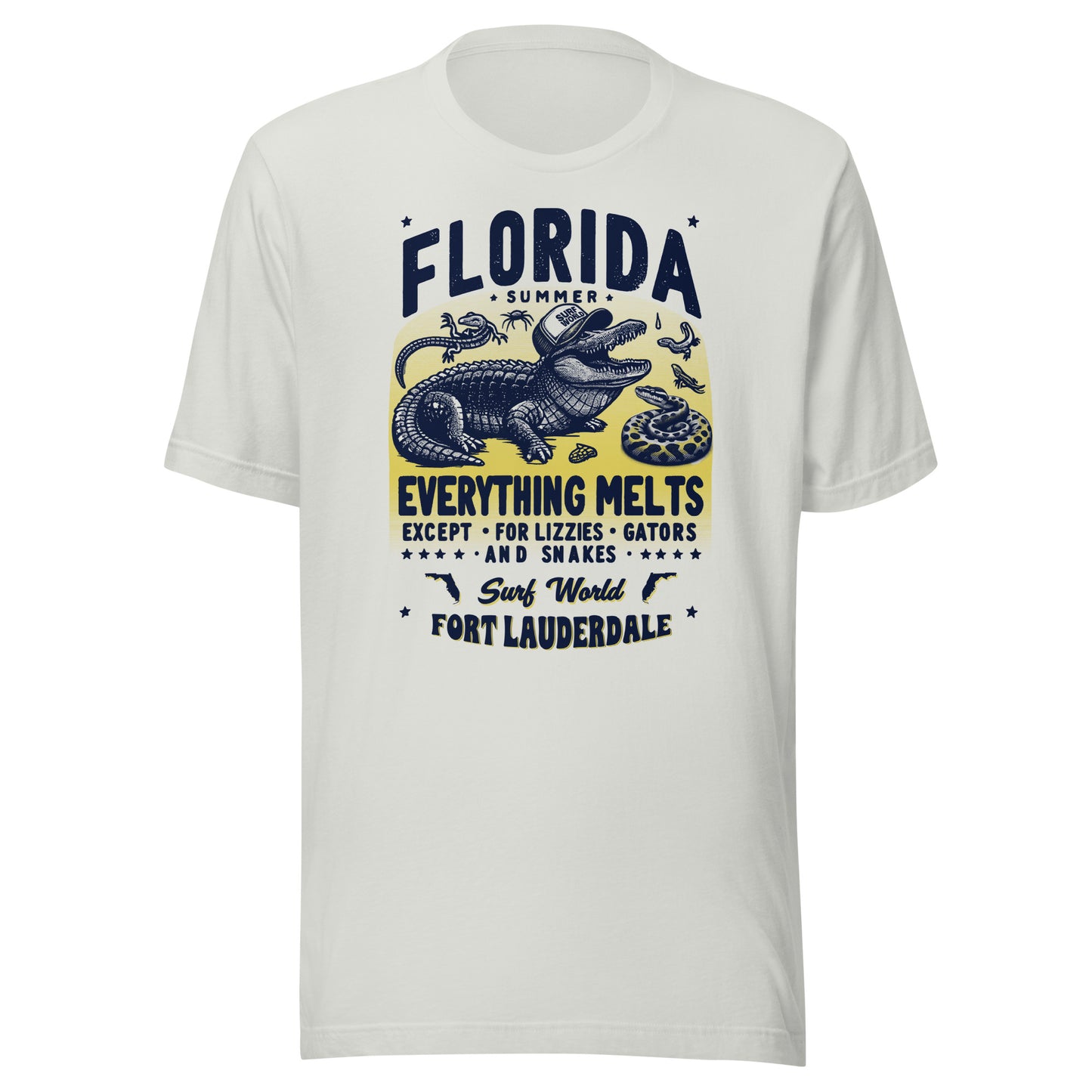 Surf World Summer Everything Melts Tee Mens T Shirt