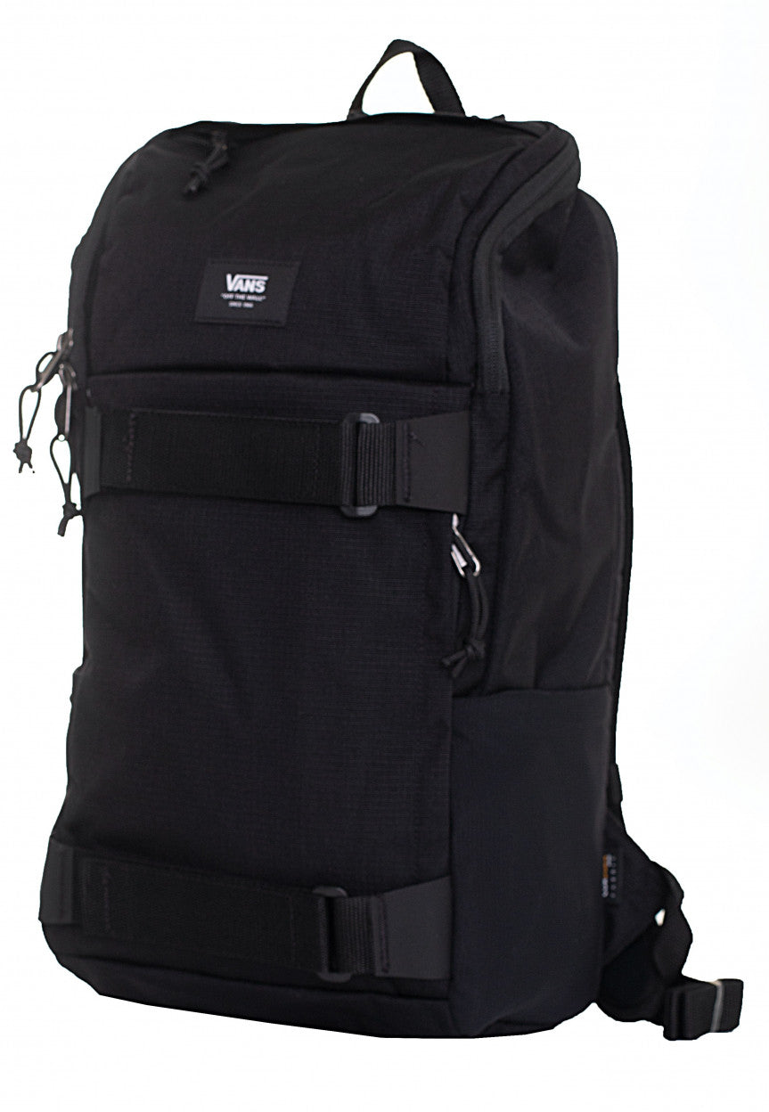 Vans backpack cheap all black