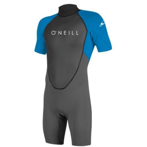 Oneill Youth Reactor Spring Suit Black Blue Wetsuit