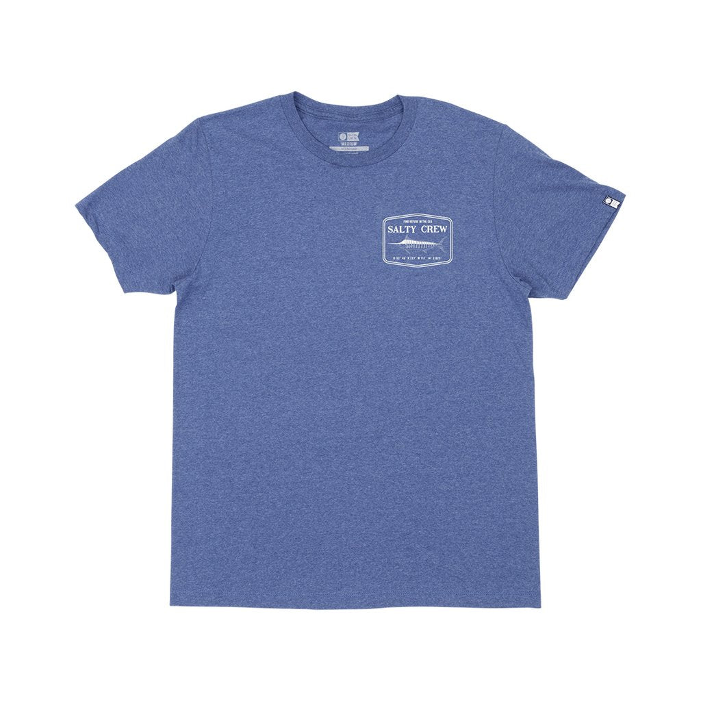 Salty Crew Stealth Standard SS Mens T Shirt - Blue Heather – SURF