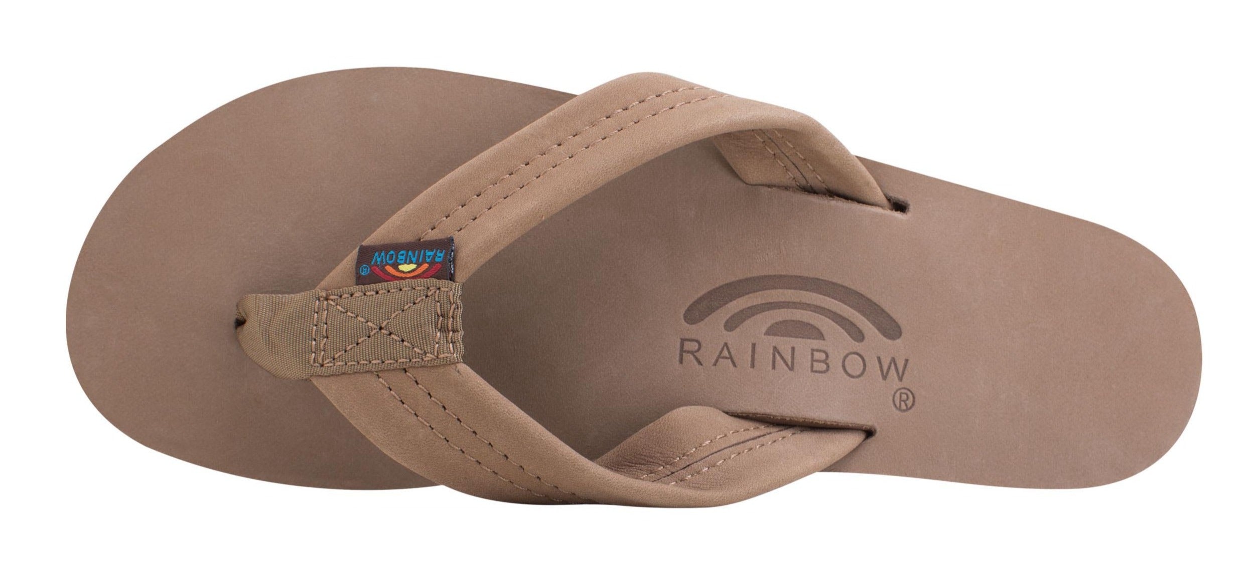 Rainbow Women s Dark Brown Premier Leather Single Layer Arch