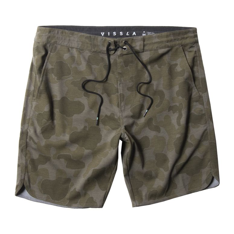 Vissla Locker Eco 18.5" Sofa Surfer Shorts -Camo 2 Mens Shorts