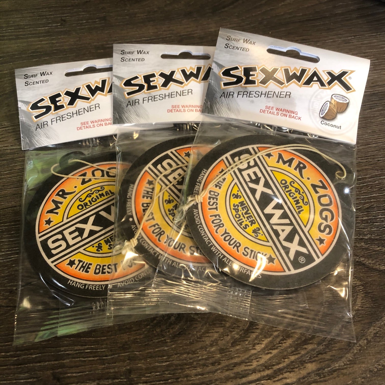 Sex Wax Coconut Air Freshener  Sex Wax Accessories