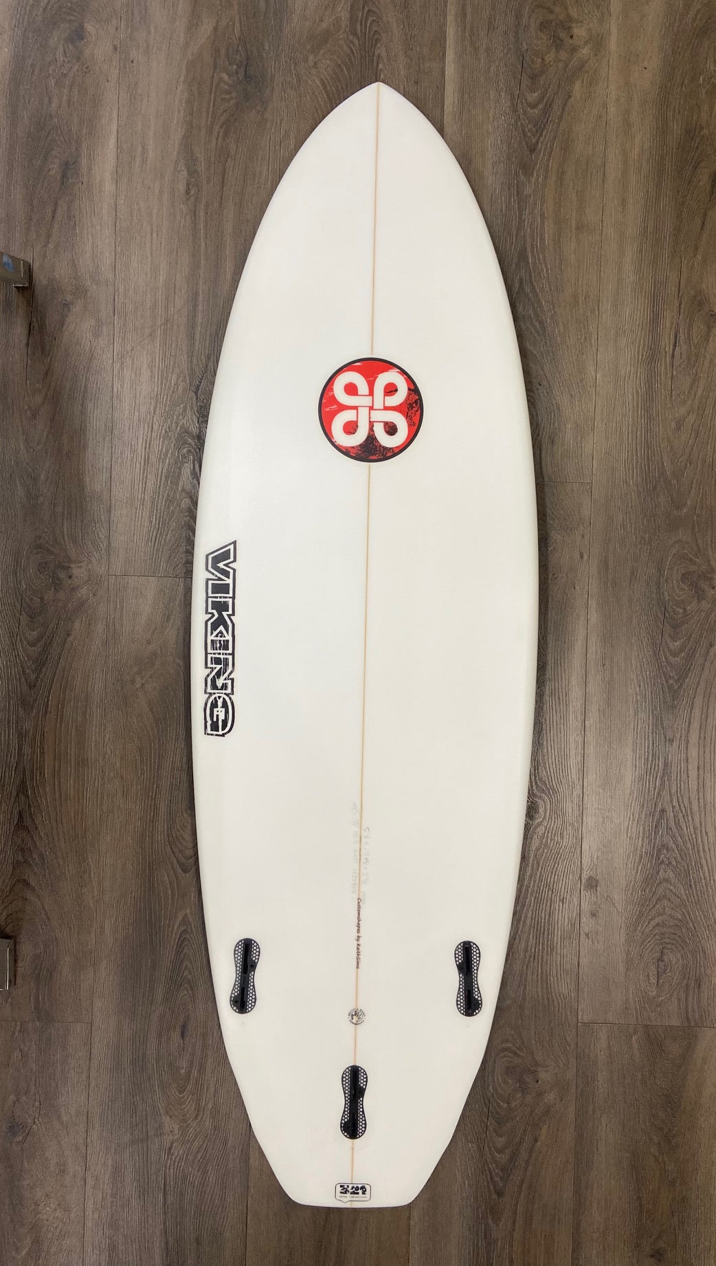 Viking Surfboards Double Bump Squash Epoxy Surfboard -