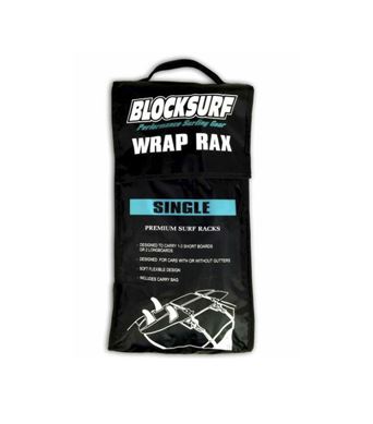 BlockSurf Wrap Rax Single Soft Surfboard Car Racks car racks